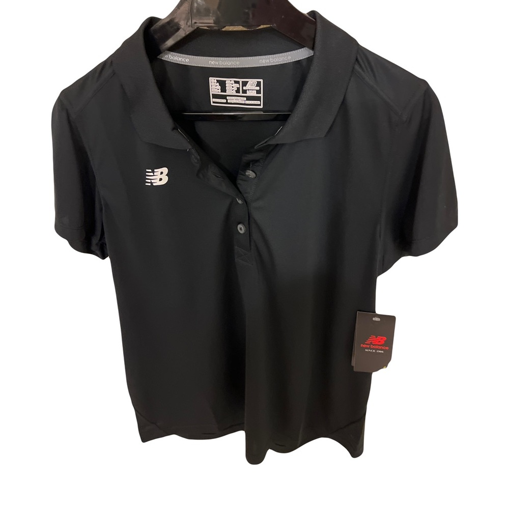 New balance: women’s athletic button down shirt.